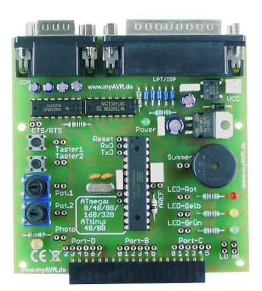 myAVR Board MK1 LPT, best�ckt