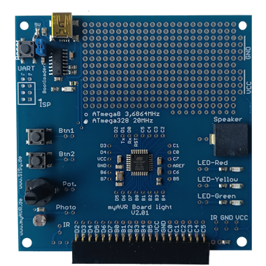 myAVR Board light 32K
