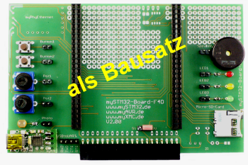 mySTM32-Board-F4D, Bausatz